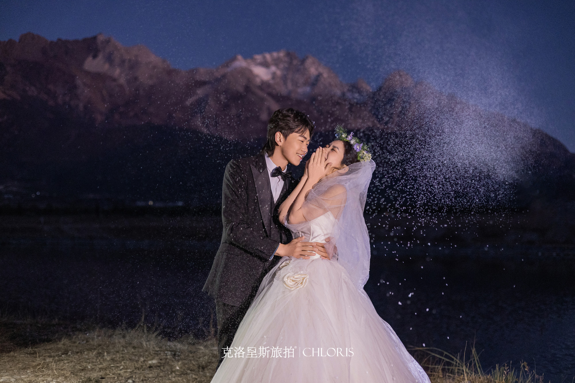 日照金山婚纱照5