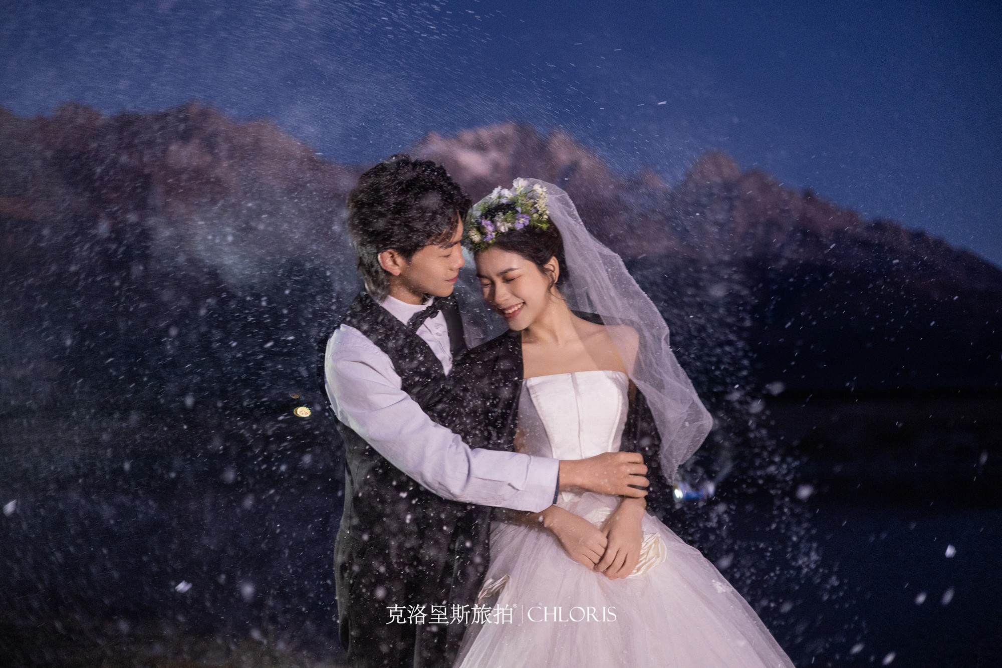 日照金山婚纱照8