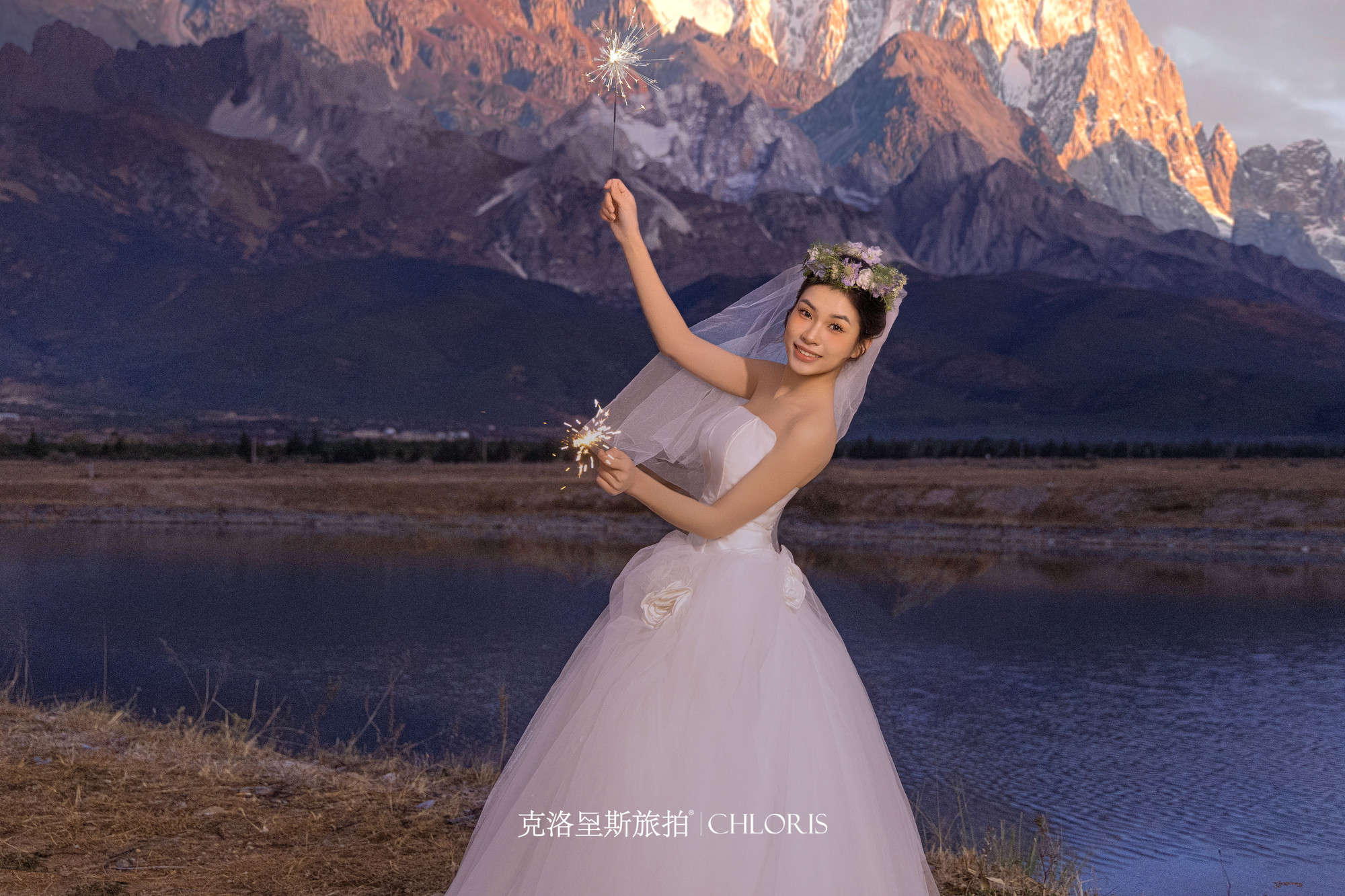 日照金山婚纱照3